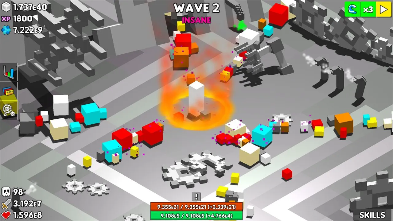 Wave 2 on Insane difficulty